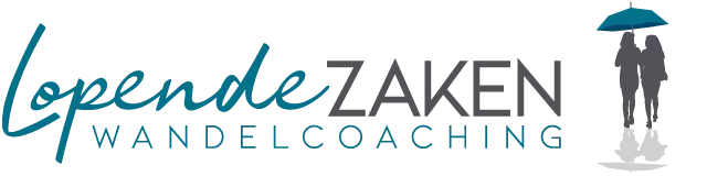 Logo Lopende ZAKEN wandelcoaching.